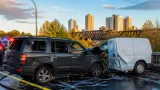 Saskatoon teen who drove stolen SUV into van awaits sentence after fiery crash