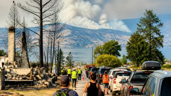 Bradley Creek wildfire west of Vernon holds but thousands remain displaced