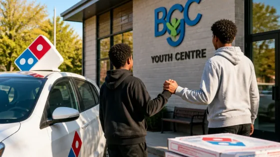 Domino’s Kingston partners with BGC South East to boost local youth supports