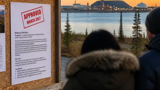 NWT minister permits wind‑down of Diavik oversight board by March 2027