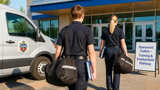 Woodstock sponsorship program funds cadets at Atlantic academy to fill four constable roles