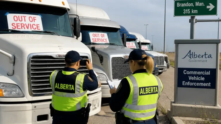 Alberta revokes licences of 20 carriers, including firm tied to fatal Manitoba crash