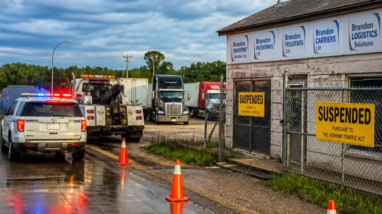 Alberta suspends 20 trucking firms, including carrier tied to fatal Brandon crash