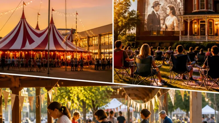 Aurora weekend guide: circus, Hillary House movie night and makers festival