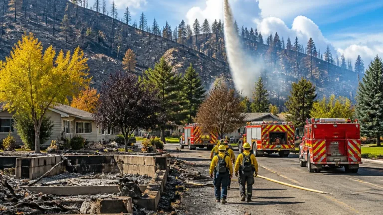 B.C. wildfire season eases with far less area burned but structural losses remain high