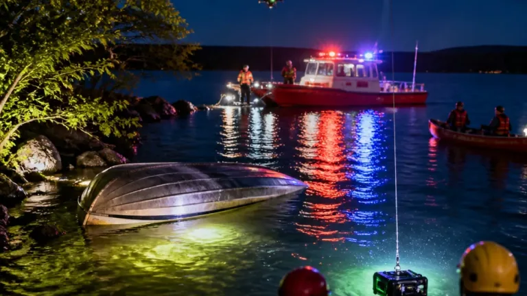 Boat capsizes off west coast; one man found dead after overnight search