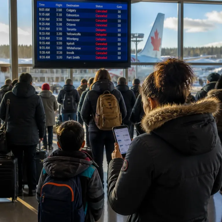 WestJet disruption leaves northern travellers scrambling as negotiations continue