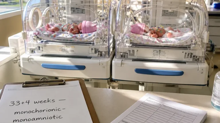Chatham mother gives birth to rare 'mono‑mono' twins; babies in London NICU