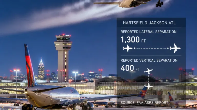 Delta aircraft near-miss at Atlanta raises safety questions for travellers