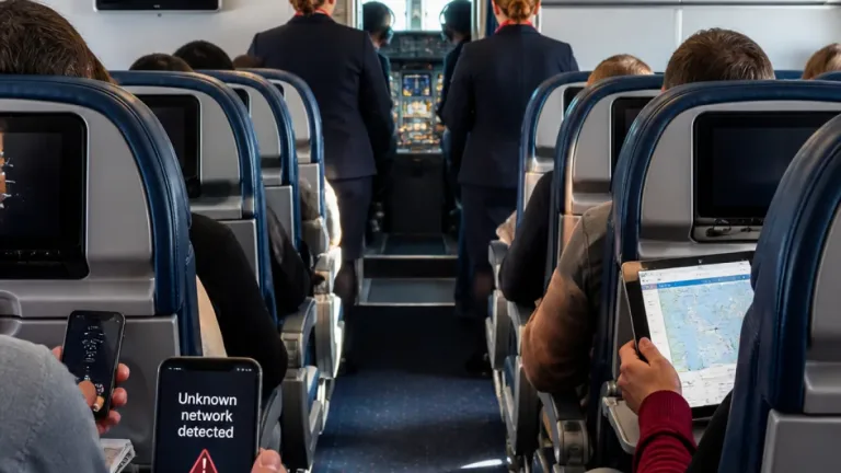 Delta flight from Las Vegas had Wi‑Fi switched off after fake network found