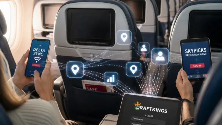 Delta residents: in-flight SkyPicks game raises privacy and regulatory questions