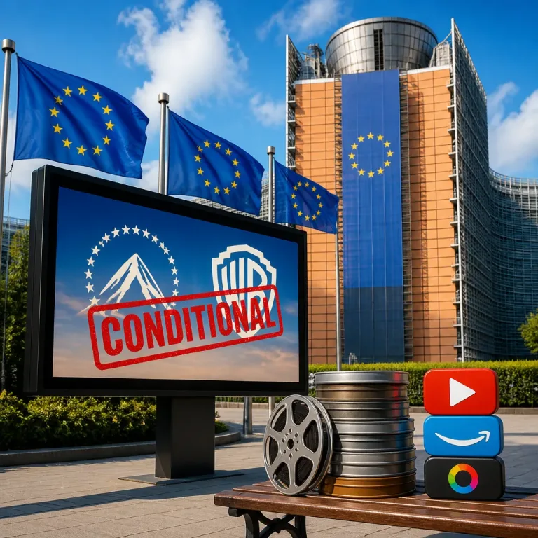 EU clears Paramount‑Warner deal with conditions, reshaping global film and streaming landscape
