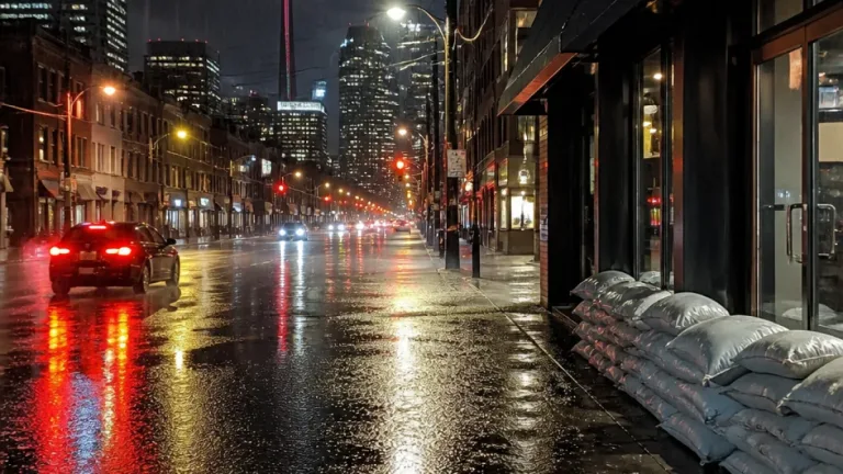 Environment Canada warns of heavy rain and localized flooding across parts of Ontario this long weekend