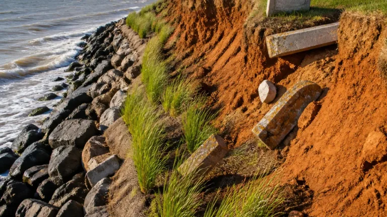 Erosion eats into P.E.I. pioneer cemeteries as province scrambles to buy time