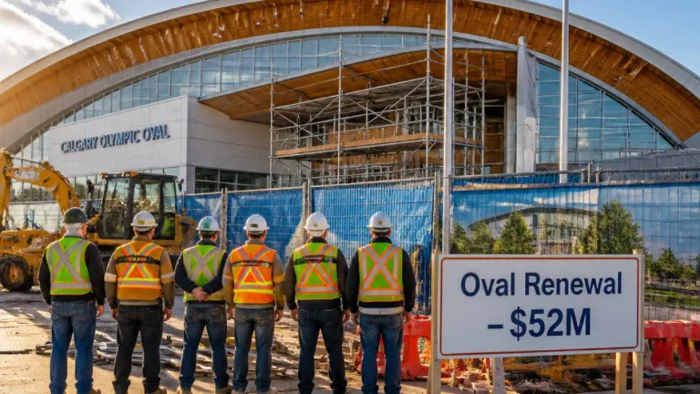 Federal and Alberta governments pledge $52M to renew Calgary Olympic Oval
