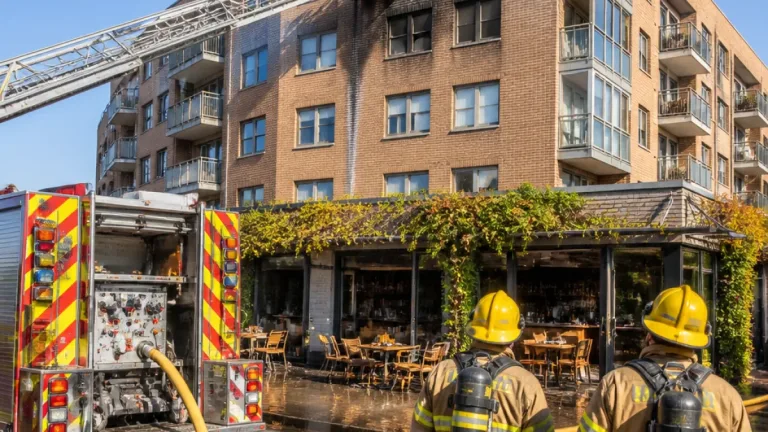 Fire at downtown Halifax high‑rise extinguished; ground‑floor bistro flooded
