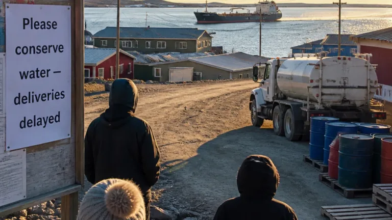 Fuel shortage in Baker Lake forces residents to conserve as deliveries delayed