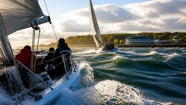 Gales and heavy seas test crews in 325-nautical-mile Around the Island Race