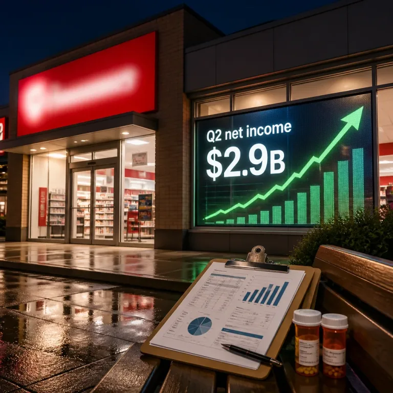 CVS posts $2.9B second-quarter profit as Aetna costs ease, lifts annual EPS outlook