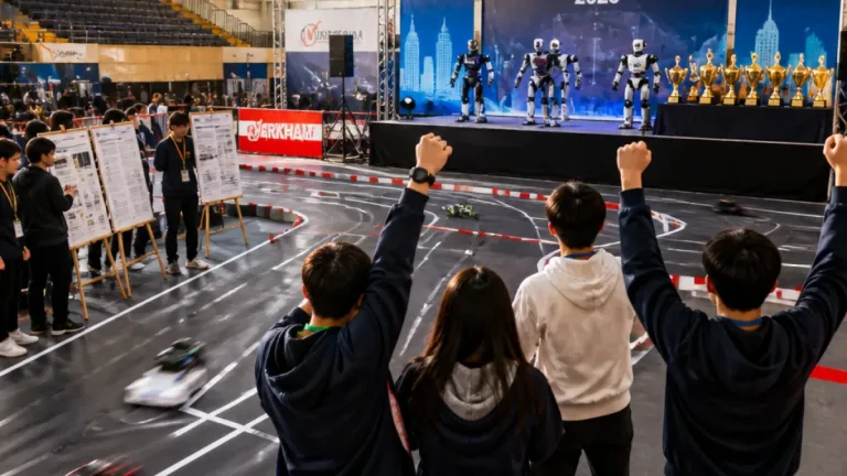 Laurentian SnoBots dominate international robotics competition hosted in Markham