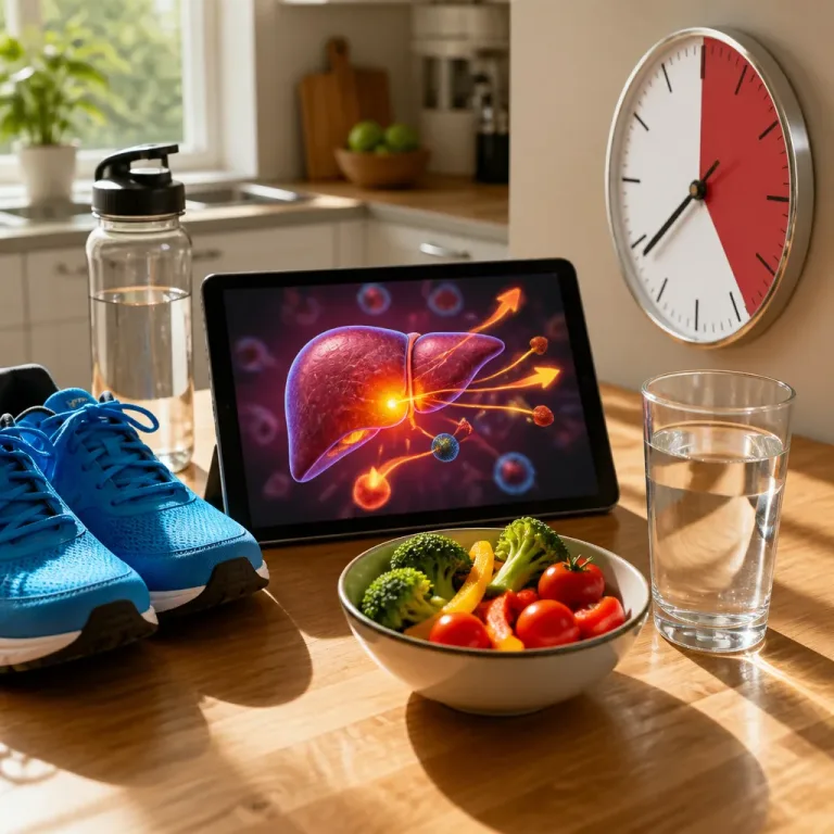 Lifestyle habits curb fatty liver by switching off a key molecular signal, study finds