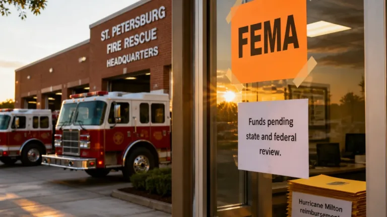 Milton name in storm funding: St. Petersburg awaits $1.4M FEMA reimbursement tied to Hurricane Milton