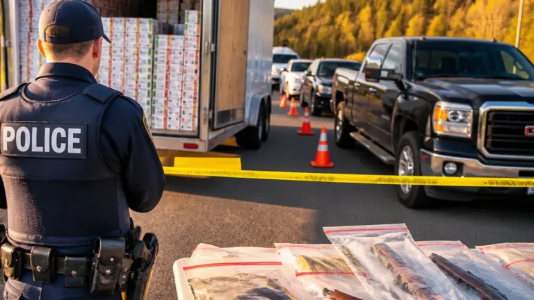More than 4.3 million contraband cigarettes seized in New Brunswick multi-agency probe