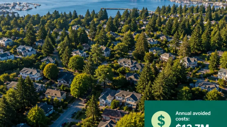 Nanaimo’s tree canopy valued at $13.7M a year, city report finds