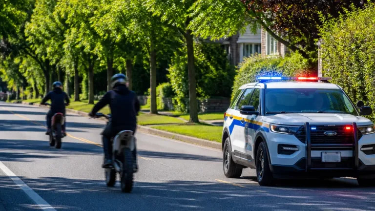 North Vancouver RCMP seek public help after two e‑dirt bike riders flee traffic stop