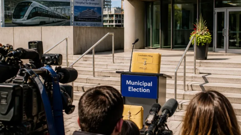 Patrick Brown files to run for third term as Brampton mayor, cites transit and safety