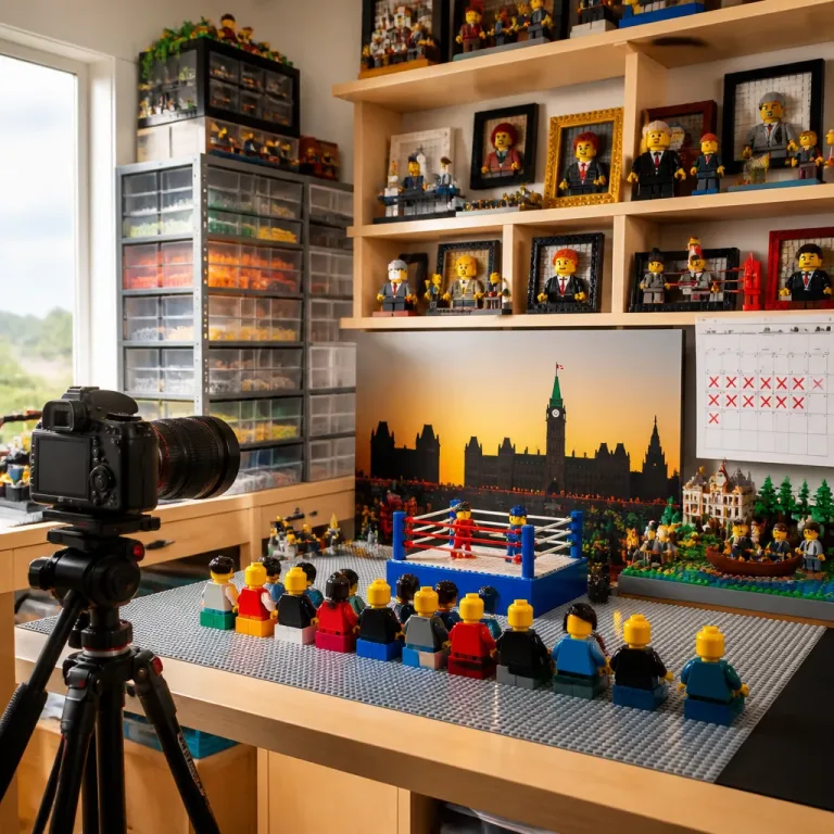Ottawa hobbyist turns Canadian political moments into a decade of Lego vignettes