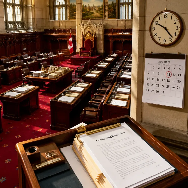 Senate unveils short-term funding plan to keep federal government open through Dec. 11