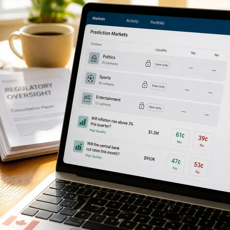 Wealthsimple’s preview of non‑tradable political and sports contracts raises regulatory questions