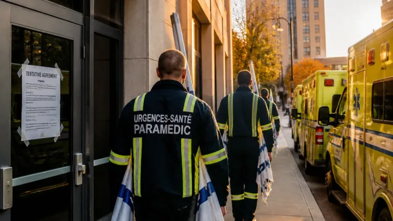 Quebec and paramedics reach tentative deal after years without contract