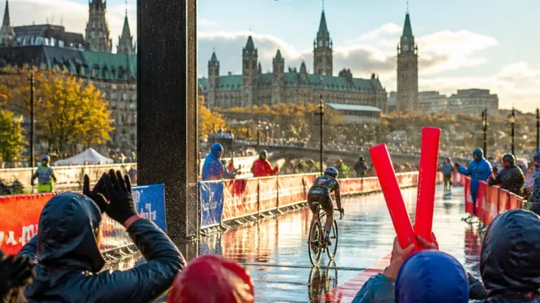 Rain-soaked Ironman Canada draws thousands to Ottawa; Calgary’s Kiyan Sunderji wins
