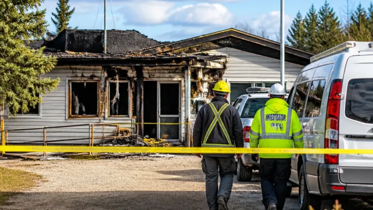 RCMP detachment in Morse destroyed by fire; investigators say blaze not suspicious