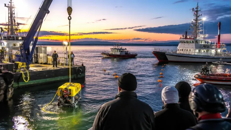 RCMP proceed cautiously to lift sunken Richmond fishing charter as probe continues
