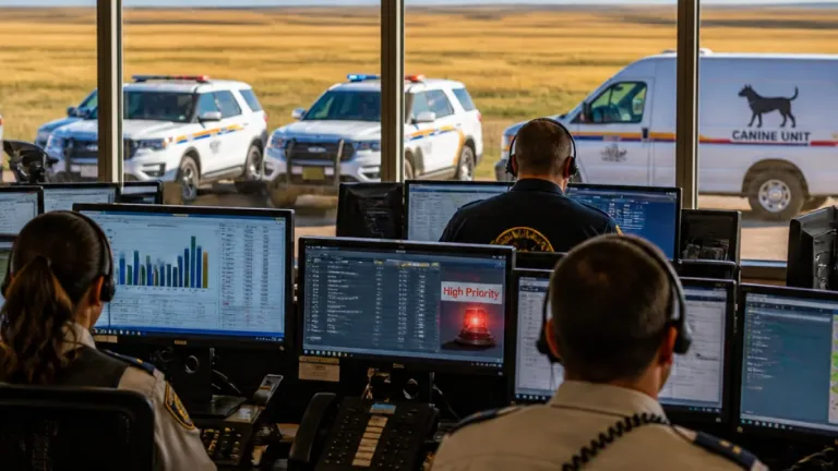 Sask. RCMP call centre fields 422,274 calls in 2025 as demand jumps 15%