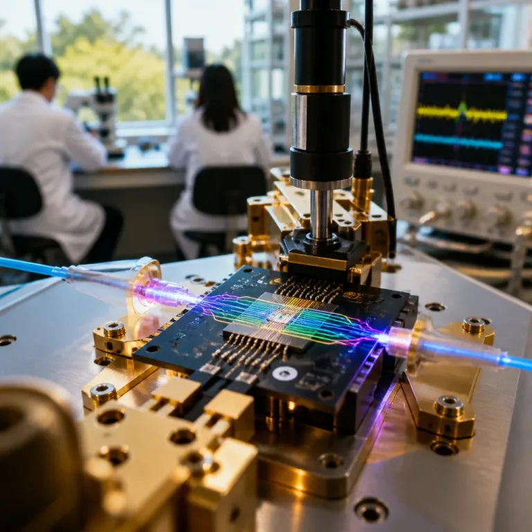 Researchers build photonic chip that can slow and store light for on‑chip optical buffering