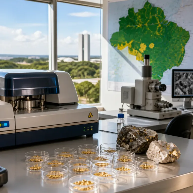 Brazil deploys forensic 'gold fingerprinting' to trace illegal mining in the Amazon