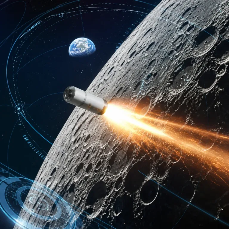 Wayward SpaceX upper stage likely struck the Moon after year-long drift, scientists say