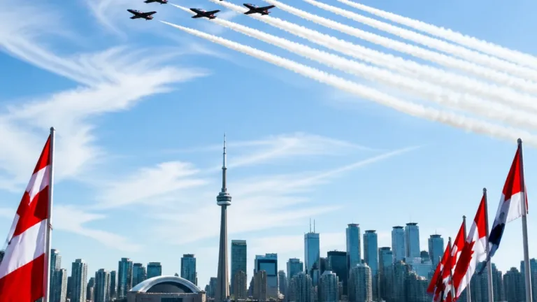 Snowbirds make their last Toronto pass for years as jets are withdrawn from service