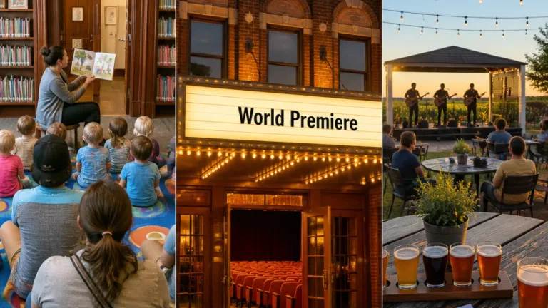 St. Thomas events: library storytime, theatre premiere and midweek live music