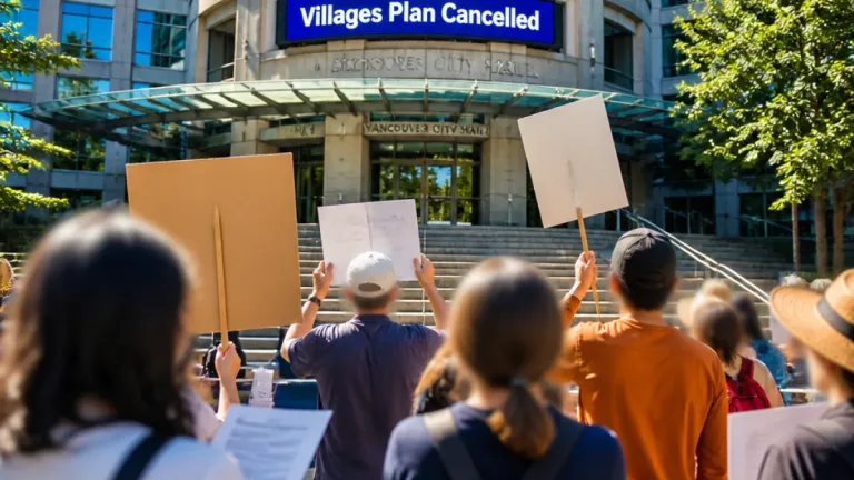 Vancouver council rejects controversial 'villages' growth plan after strong public backlash