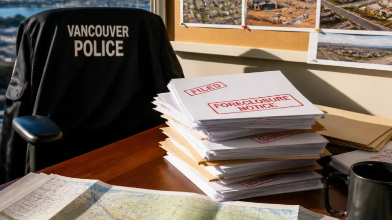 Vancouver police officer faces fraud, theft charges amid civil suits over Fraser Valley developments