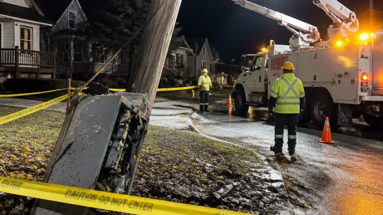 Vehicle crash cuts power to thousands in southeast Winnipeg