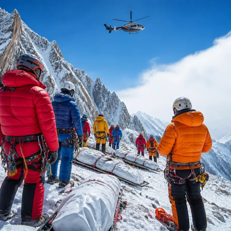 Bodies of seven climbers recovered after Broad Peak avalanche; three remain missing