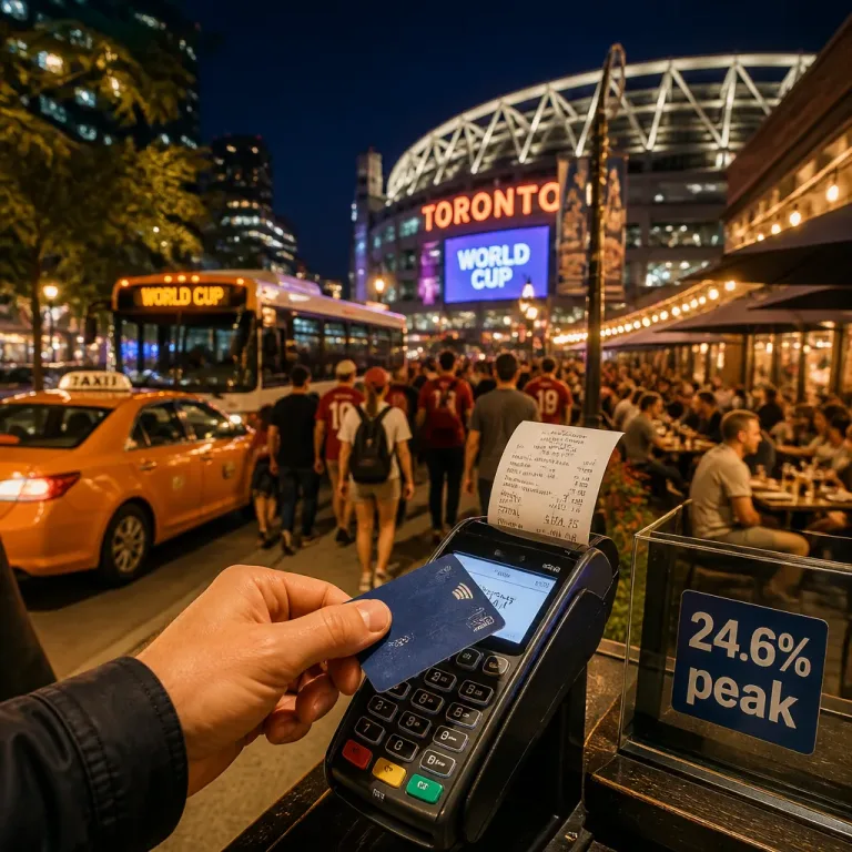 Visa data shows World Cup match days boosted spending in Toronto and Vancouver