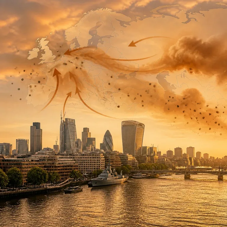 European wildfires driving a rising share of Britain’s particle pollution, researchers warn